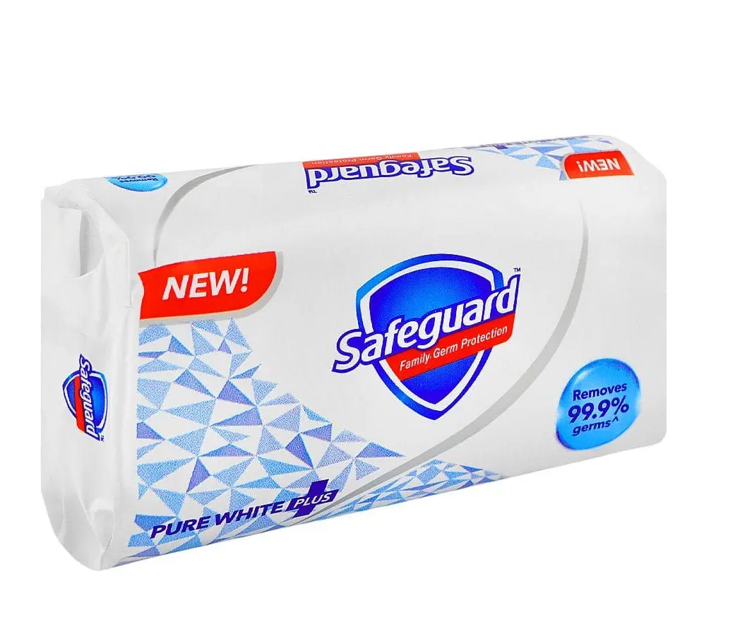 SAFEGUARD SOAP PURE WHITE MEDIUM 98g (Retail 125)